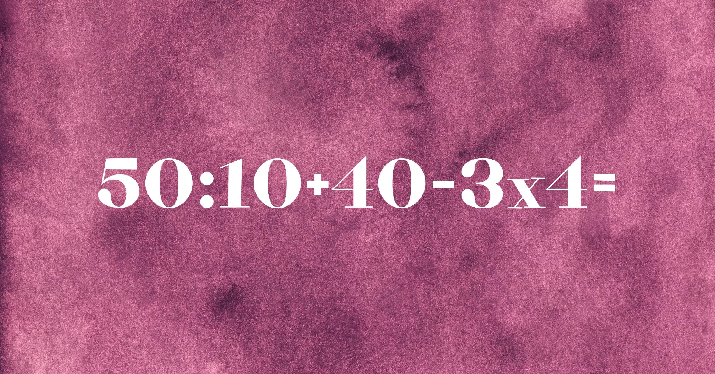 Napi matek feladvány: 100-ból 70 emberen kifog ez a feladat. Te megbirkózol vele?